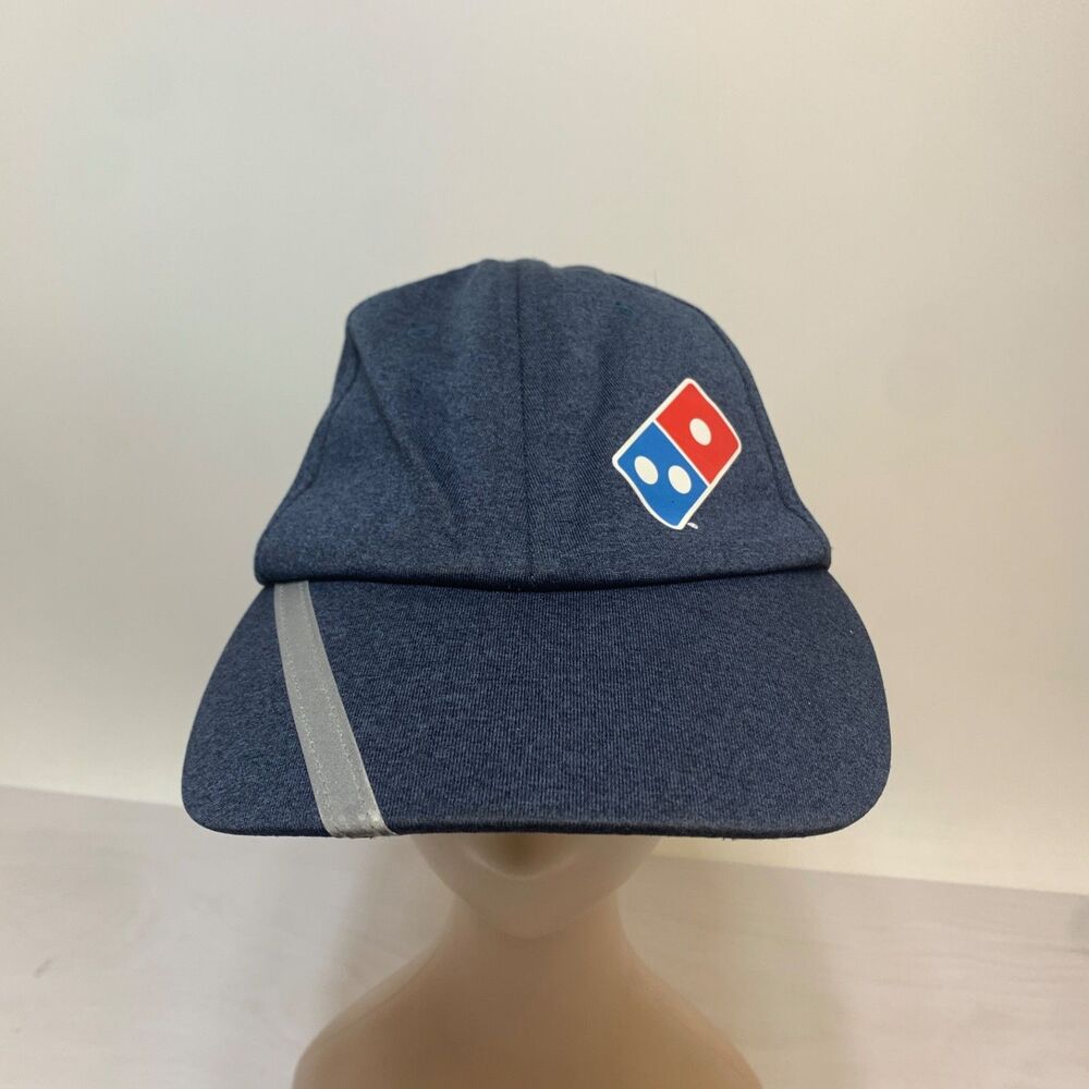 Domino's Pizza Gear‎ Adjustable Cap Uniform Employee Logo Hat Reflective